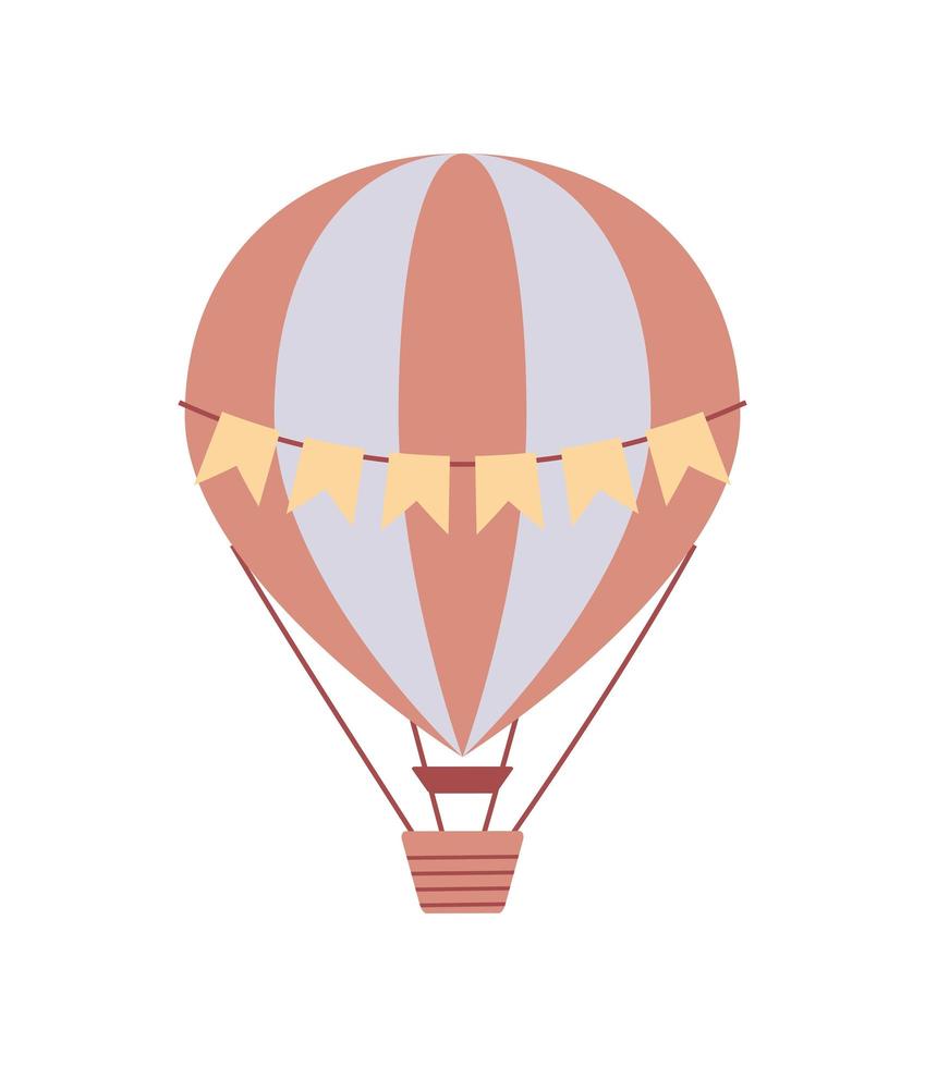 heteluchtballon vector