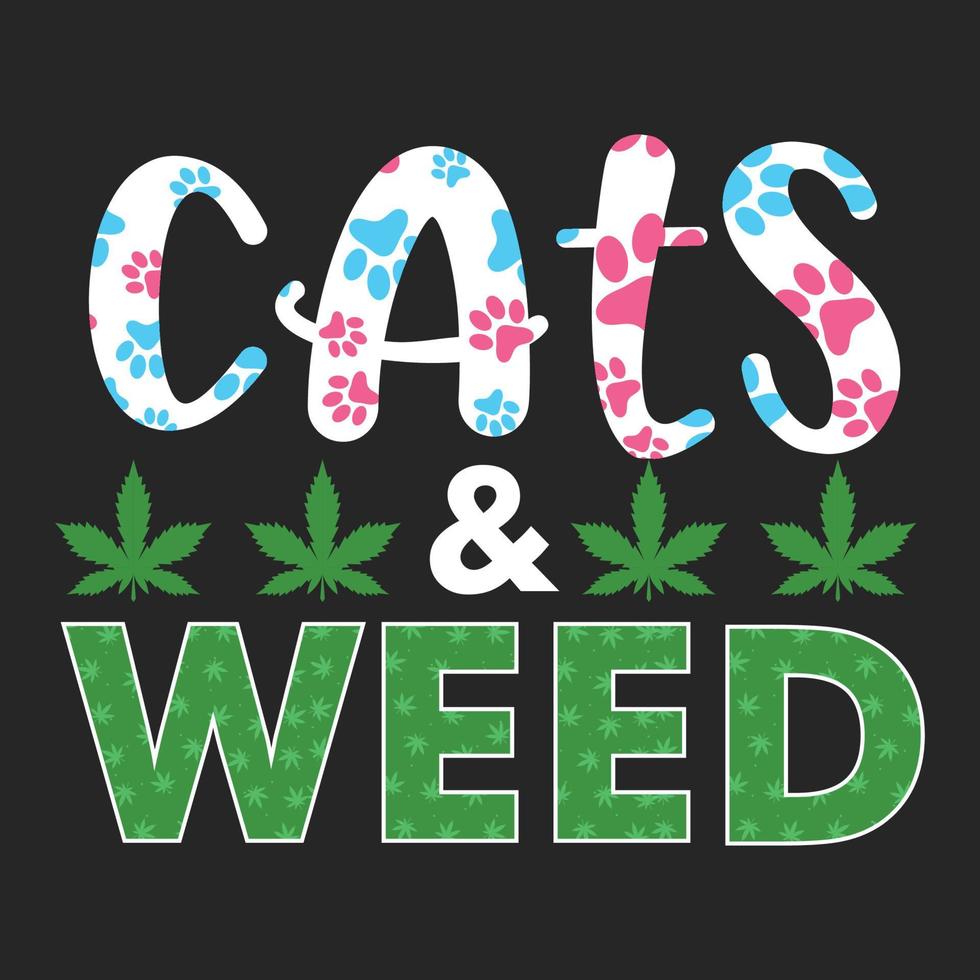 cannabis wiet marihuana stoner t-shirt vector