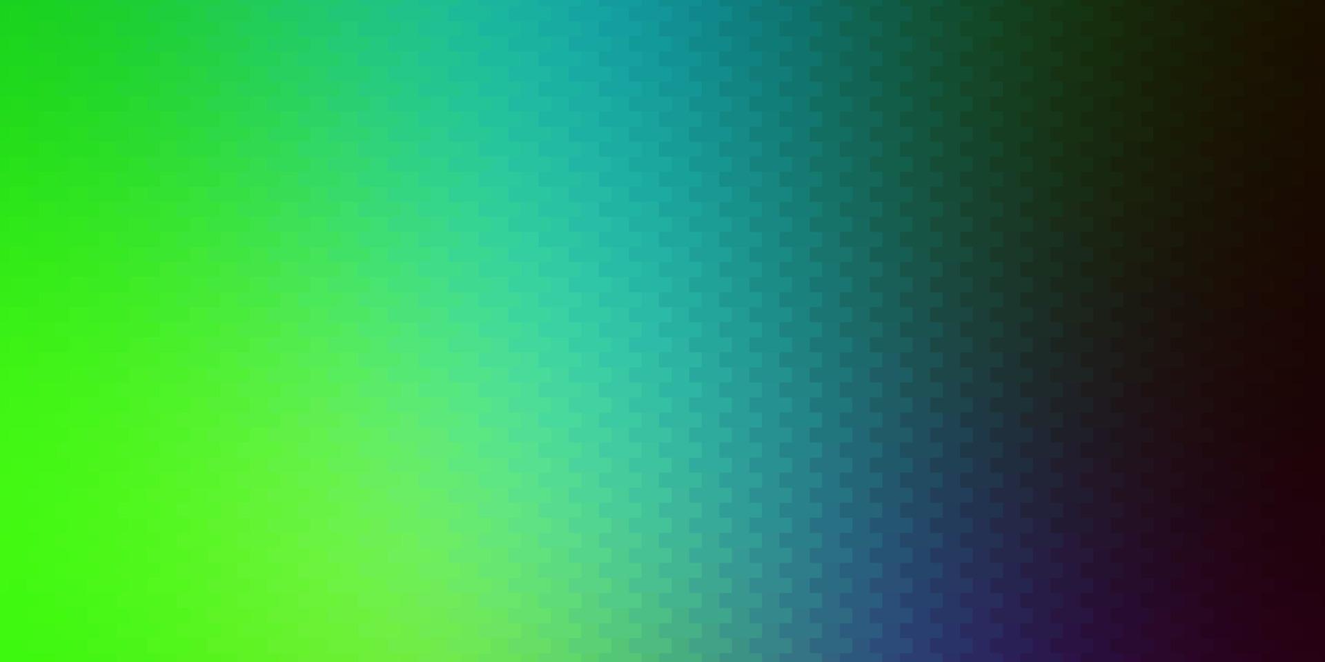lichtroze, groen vectorpatroon in vierkante stijl. vector