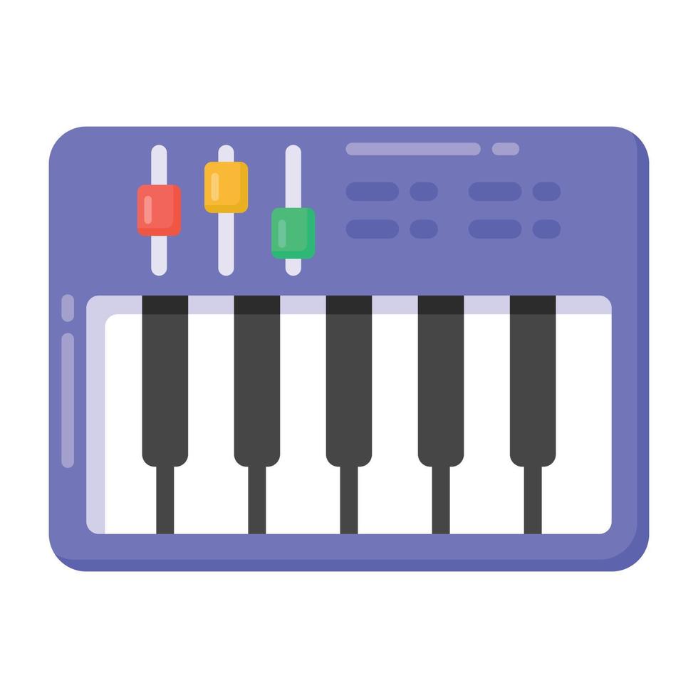 piano muziekinstrument vector