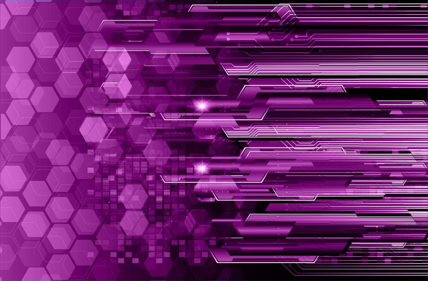 cyber circuit toekomstige technologie concept achtergrond vector