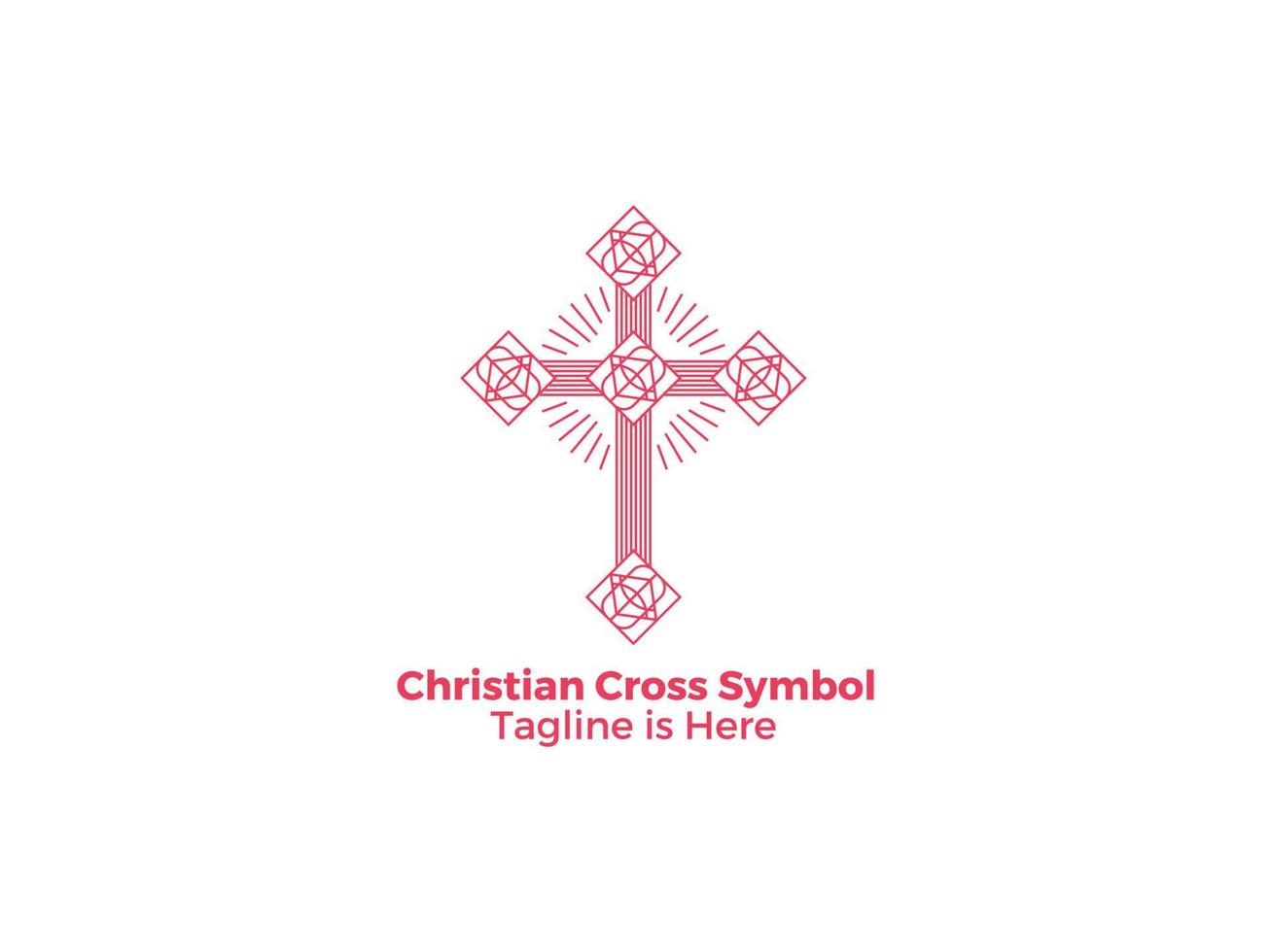 kruis religie katholicisme christelijke symbolen jezus kerk gratis vector