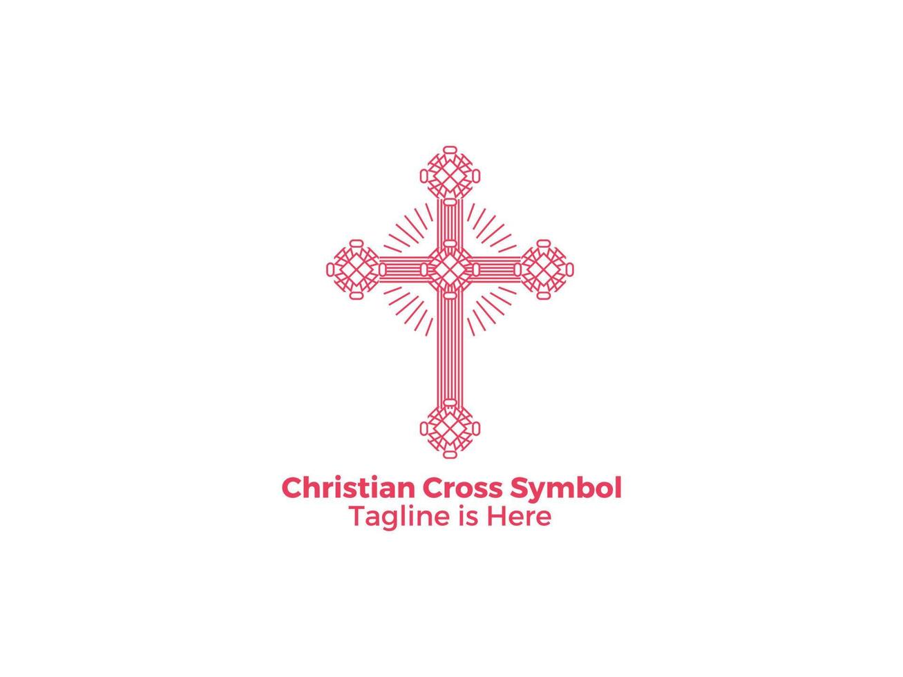 kruis religie katholicisme christelijke symbolen jezus kerk gratis vector