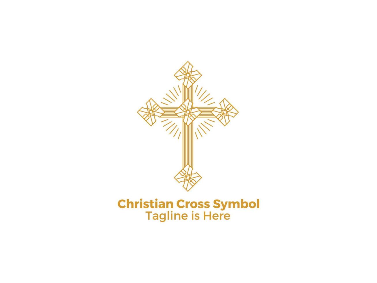 kruis religie katholicisme christelijke symbolen jezus kerk gratis vector