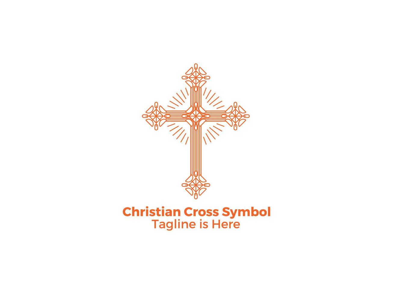 kruis religie katholicisme christelijke symbolen jezus kerk gratis vector