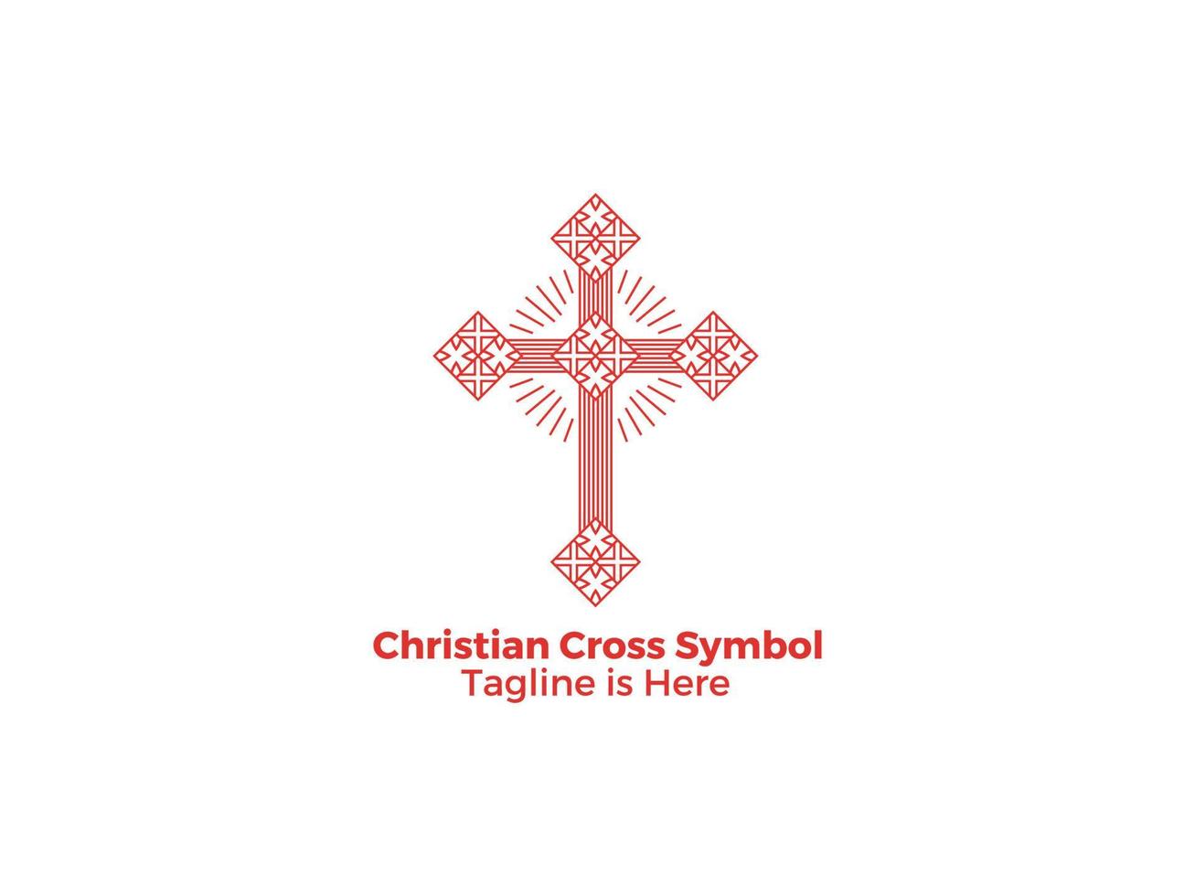 kruis religie katholicisme christelijke symbolen jezus kerk gratis vector