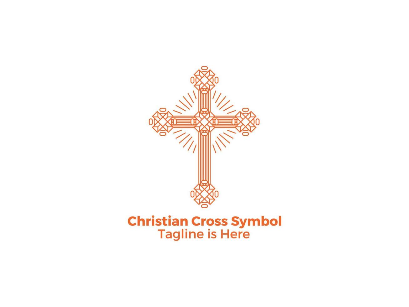 kruis religie katholicisme christelijke symbolen jezus kerk gratis vector