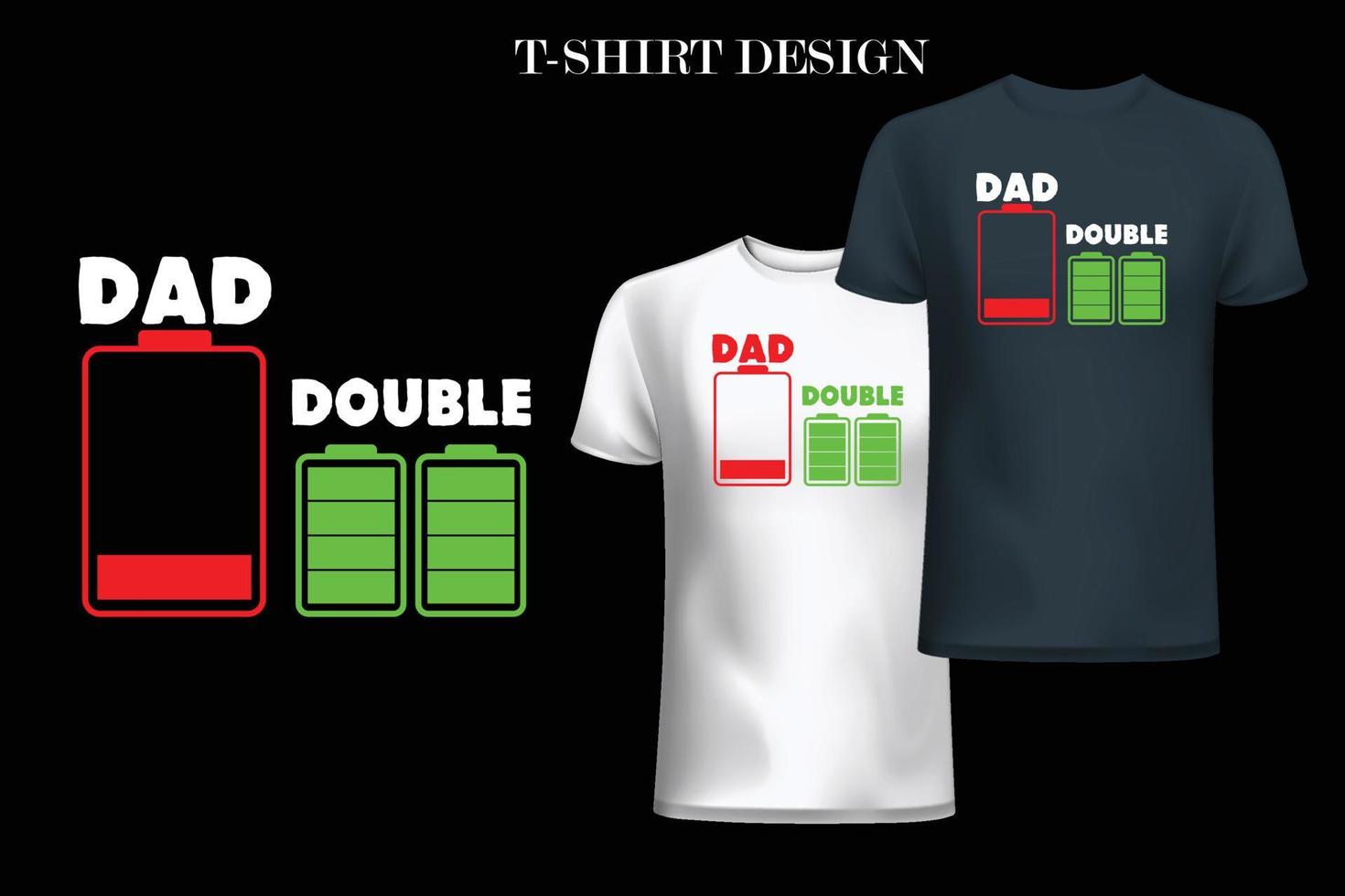 vader t-shirt ontwerp. vader t-shirt ontwerp. vader citeert t-shirtontwerp. vector