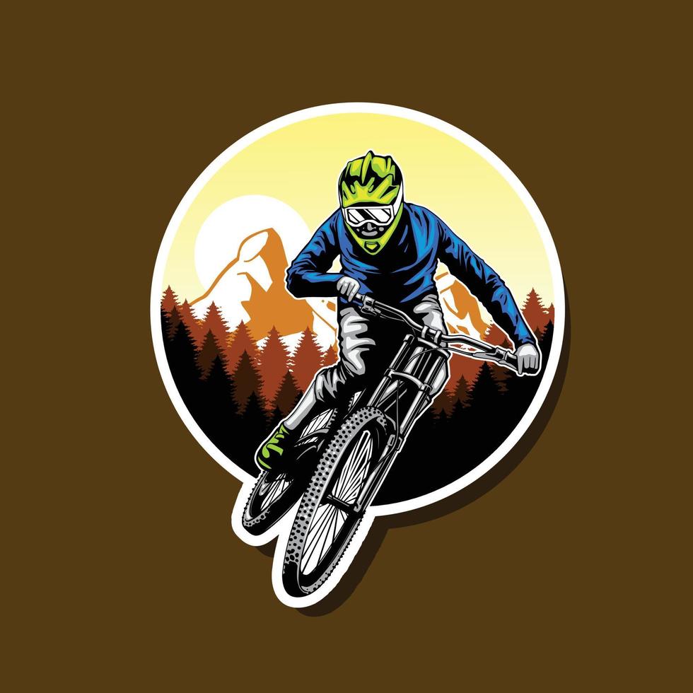 downhill sport illustratie vector