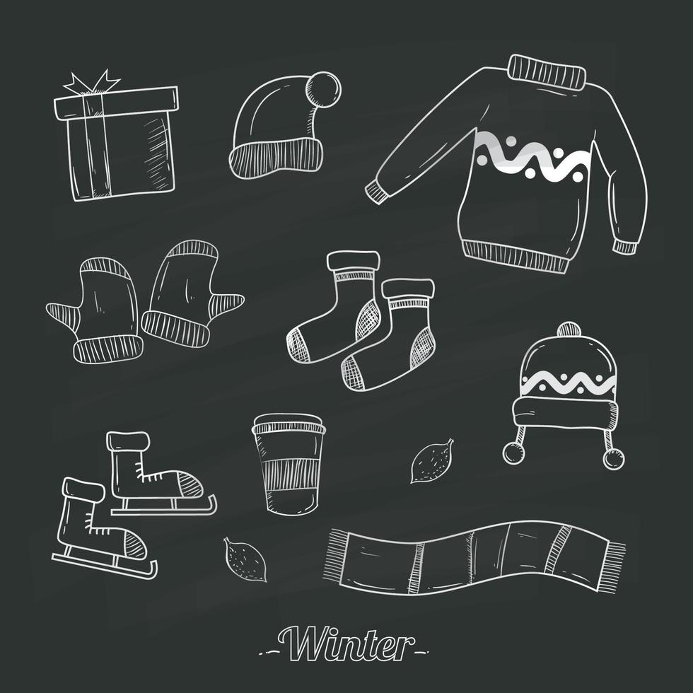 winter pictogram vector ontwerp illustratie