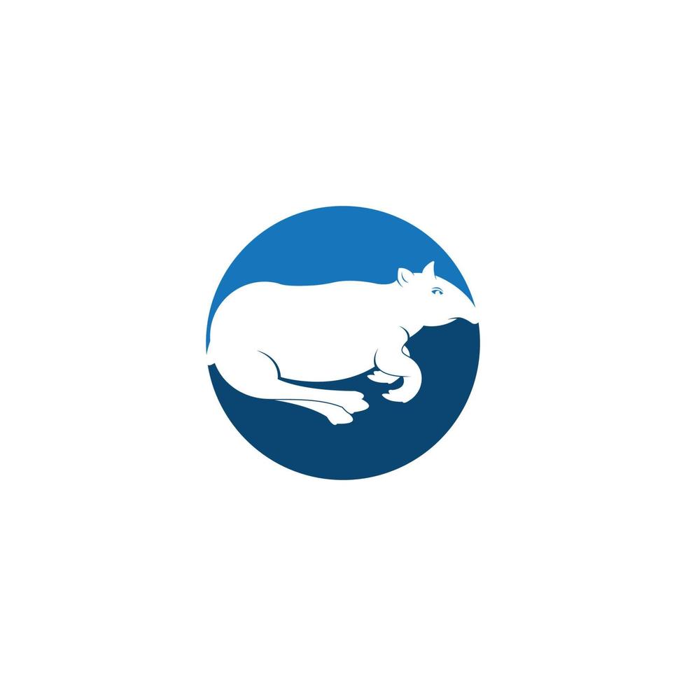 tapir logo vector sjabloon illustratie