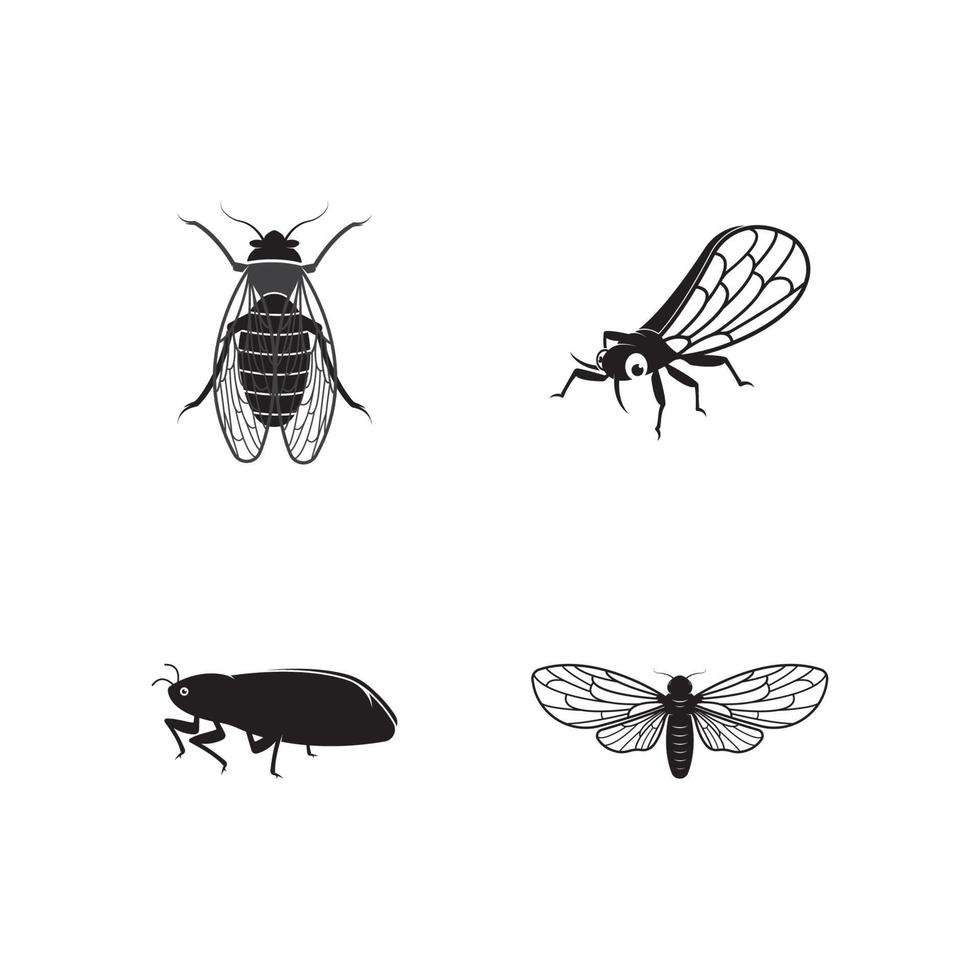 cicade logo vector pictogrammalplaatje