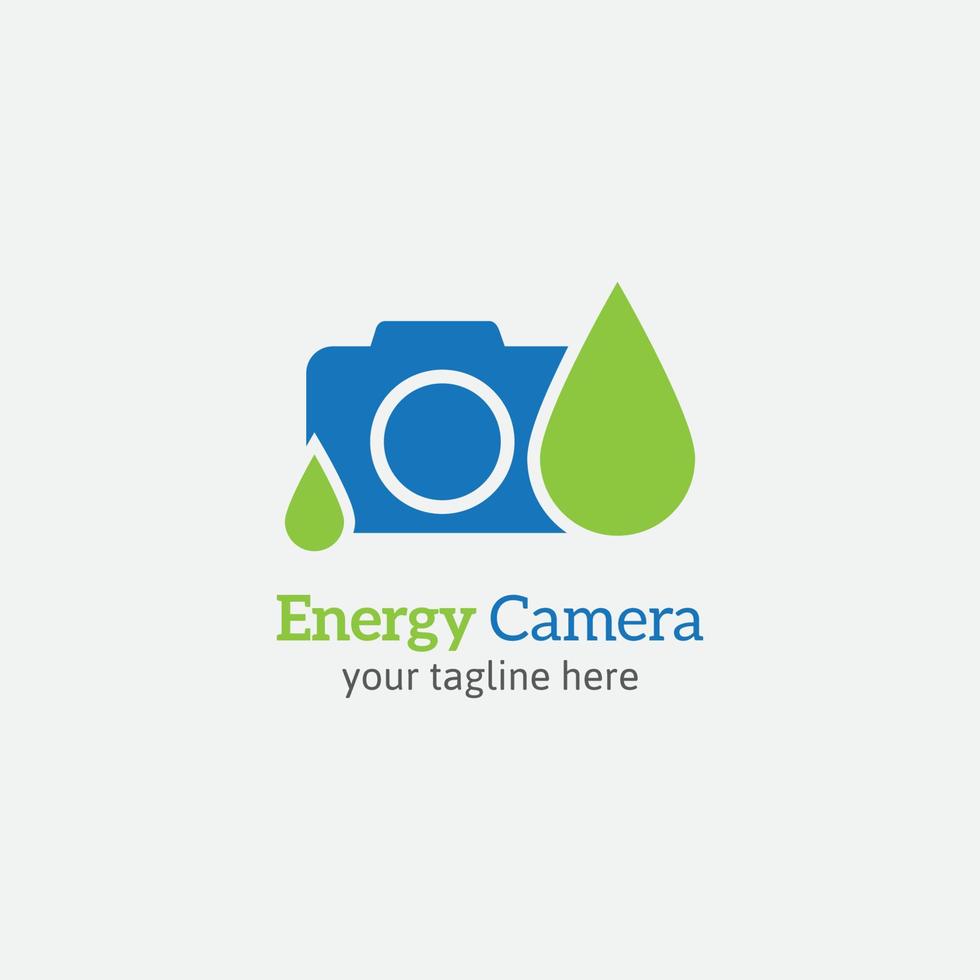 camera logo vector ontwerp illustratie