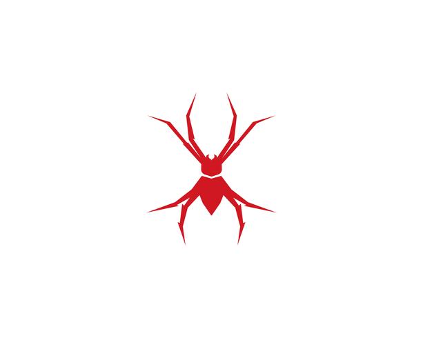 Spider logo vectorillustraties vector