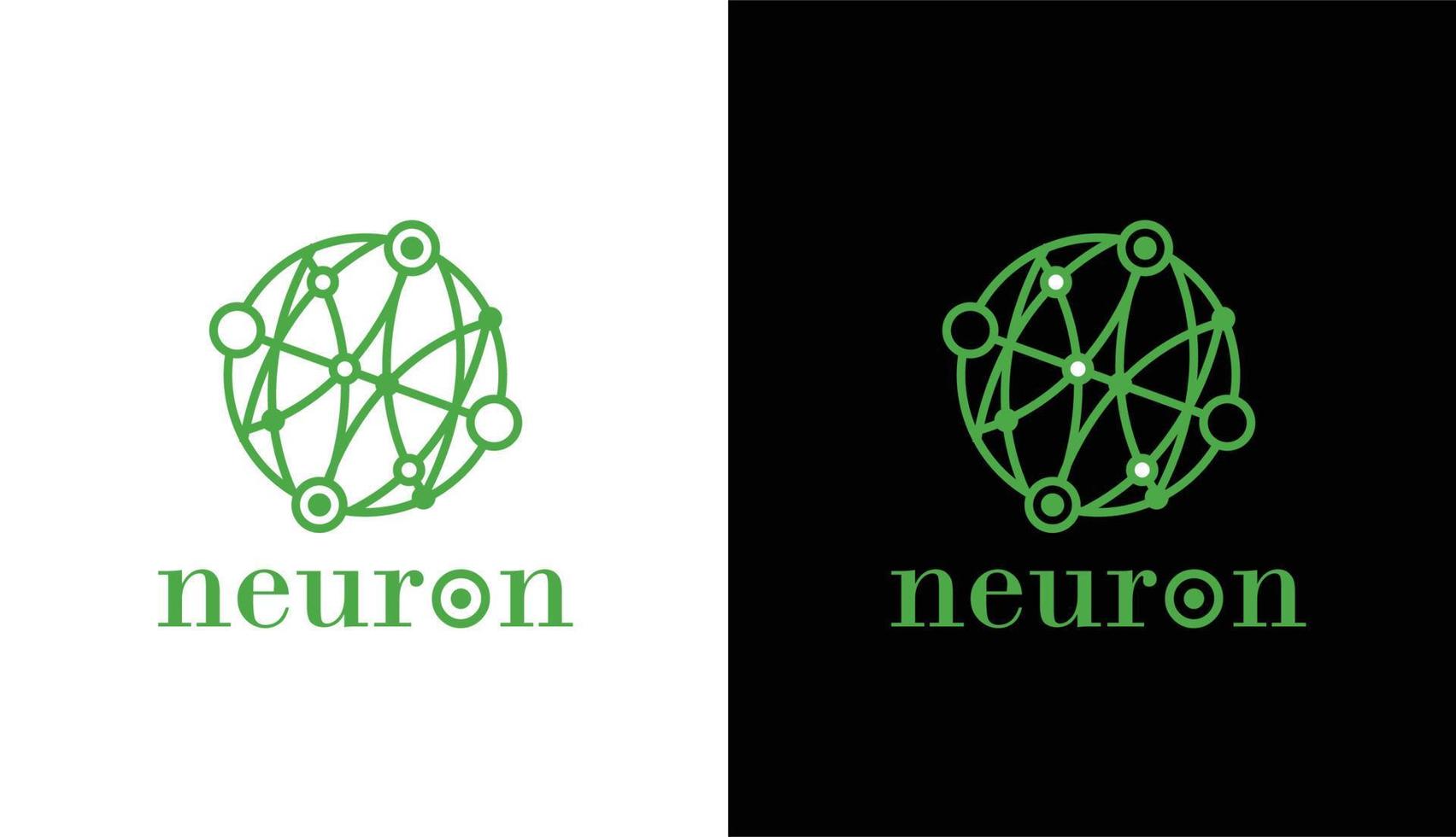 monoline modern ornament technologie symbool voor toekomstig groen bedrijf, eenvoudig minimalistisch logo vector