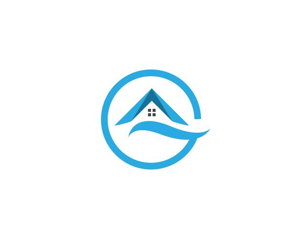 groen huis logo vectoren