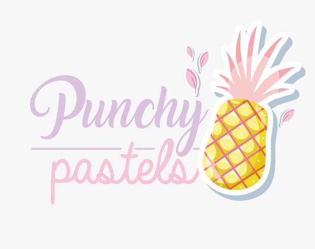 Punchy pastel-concept vector