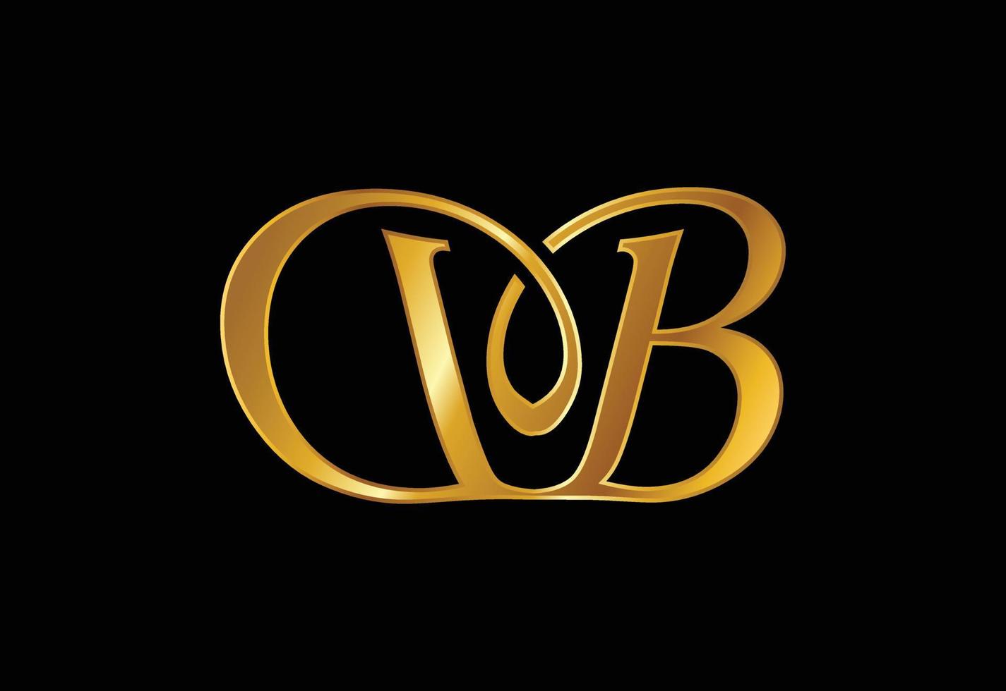 beginletter db logo ontwerp vector. grafisch alfabetsymbool voor bedrijfsidentiteit vector