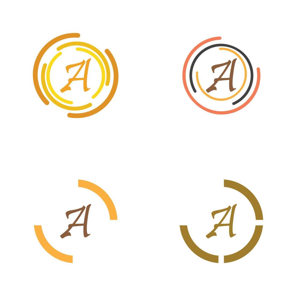 brief een logo vector