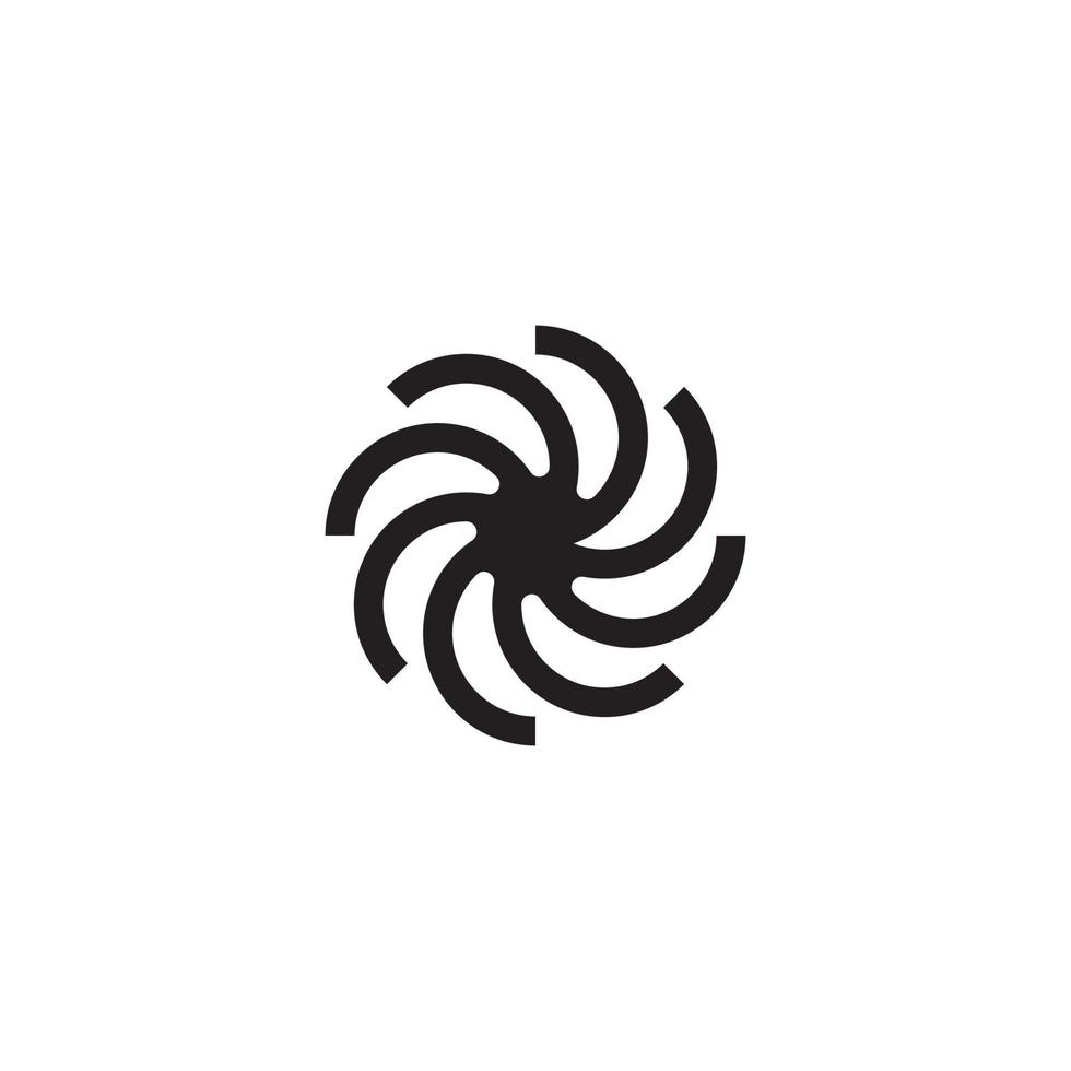 abstracte logo op witte achtergrond. vector