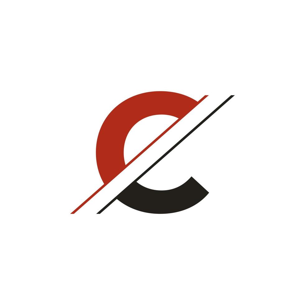 alfabet letters c logo of pictogram ontwerp vectorillustratie vector