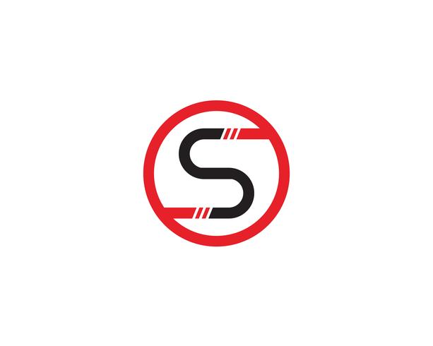 S logo vector sjabloon