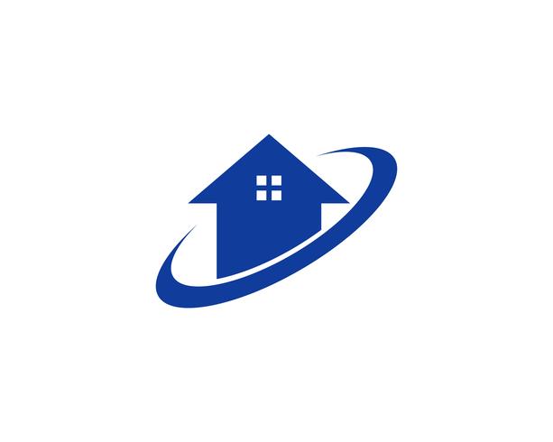 Home logo gebouw vectoren