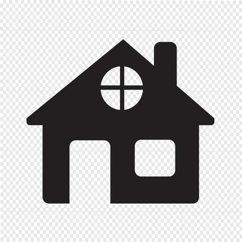 huis pictogram symbool teken vector