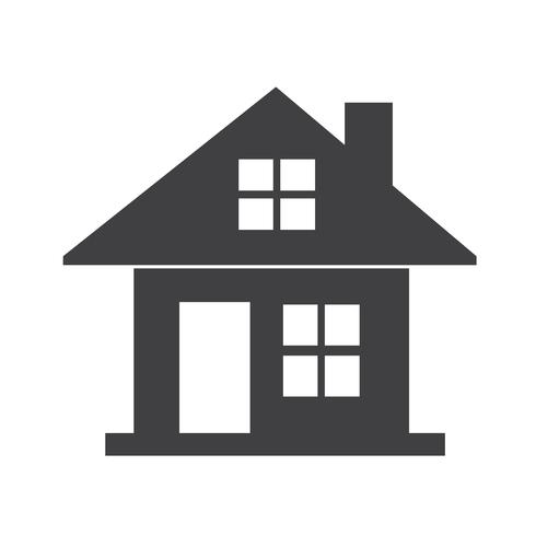 huis pictogram symbool teken vector