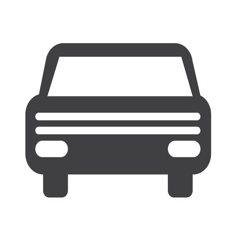 Auto pictogram symbool teken vector