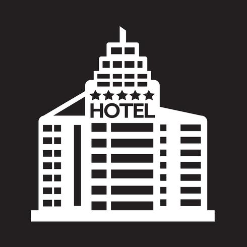 Hotel Icon symbool teken vector