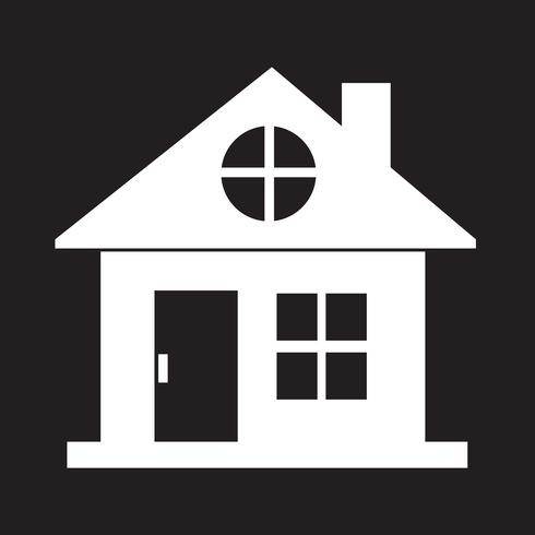 huis pictogram symbool teken vector