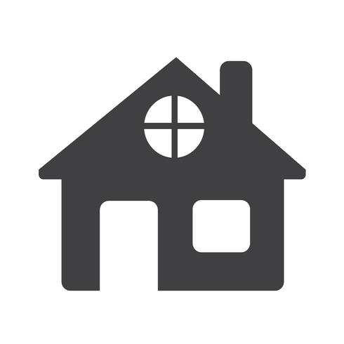 huis pictogram symbool teken vector