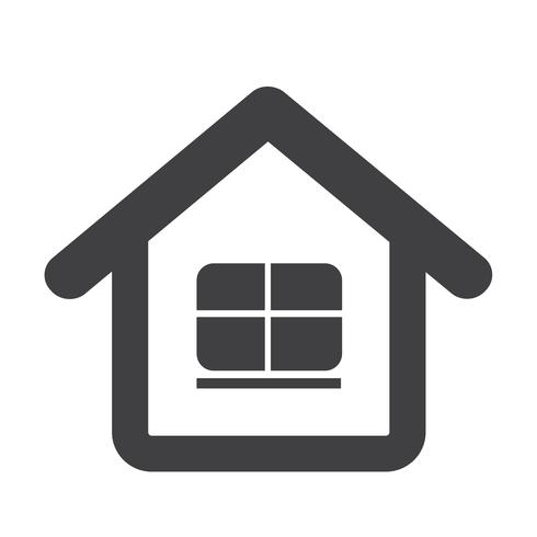 home pictogram symbool teken vector