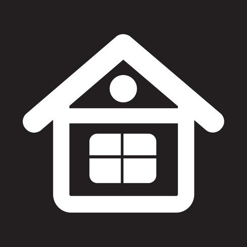 home pictogram symbool teken vector