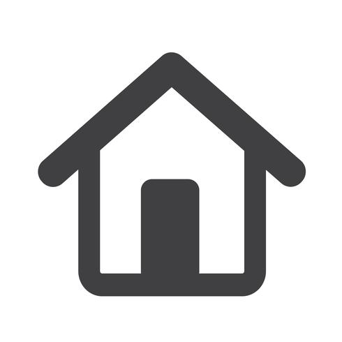 home pictogram symbool teken vector