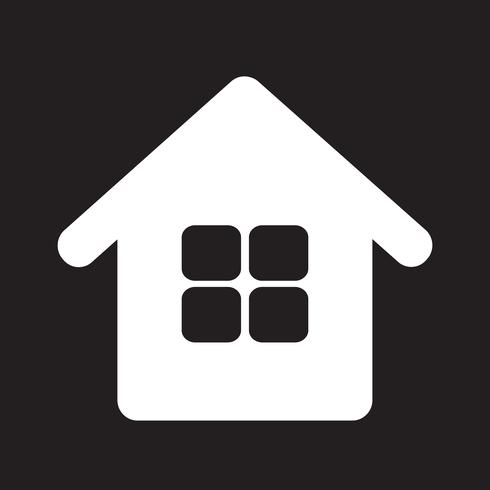 home pictogram symbool teken vector