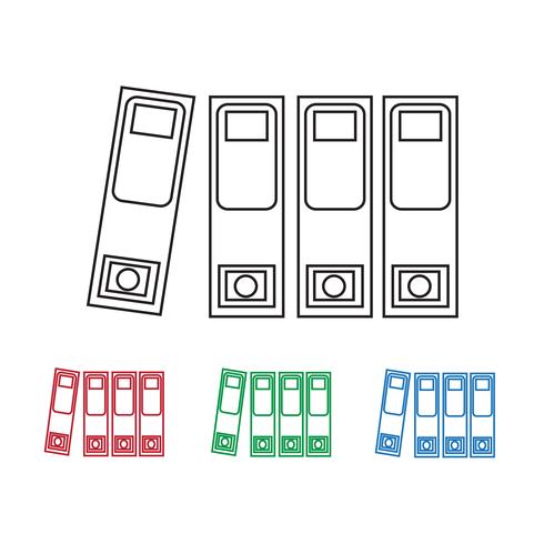 Map pictogram symbool teken vector