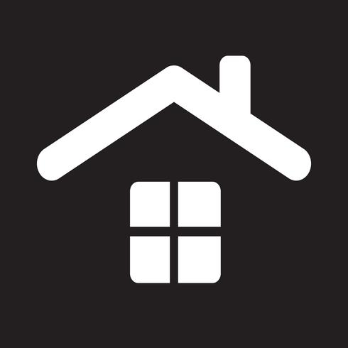 huis pictogram symbool teken vector