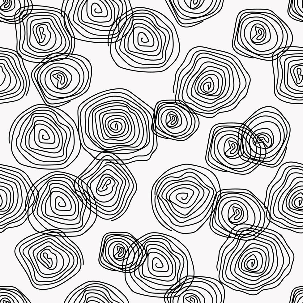 houten naadloze structuurpatroon. doodle stijl. abstracte vezels structuur achtergrond. vector
