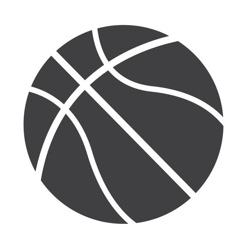 basketbal pictogram symbool teken vector