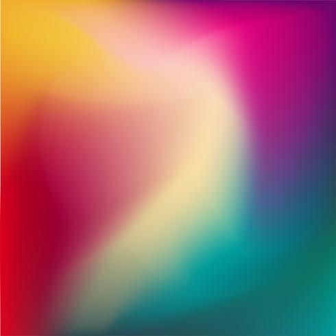 Kleurrijke Gradiënt Mesh Abstracte Achtergrond. vector