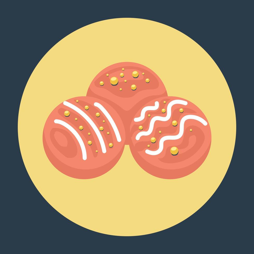 trendy donutconcepten vector