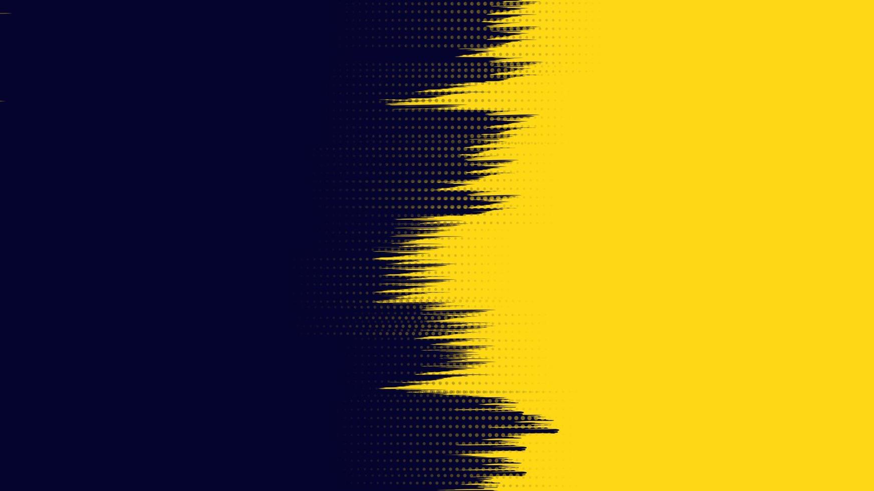 zwarte en gele grunge moderne miniatuurachtergrond vector