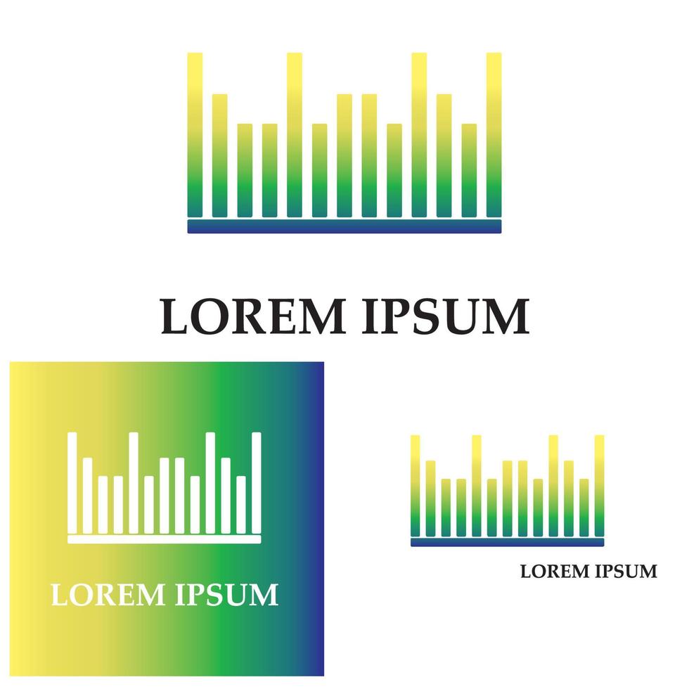 geluidsgolven logo pictogram vectorillustratie vector