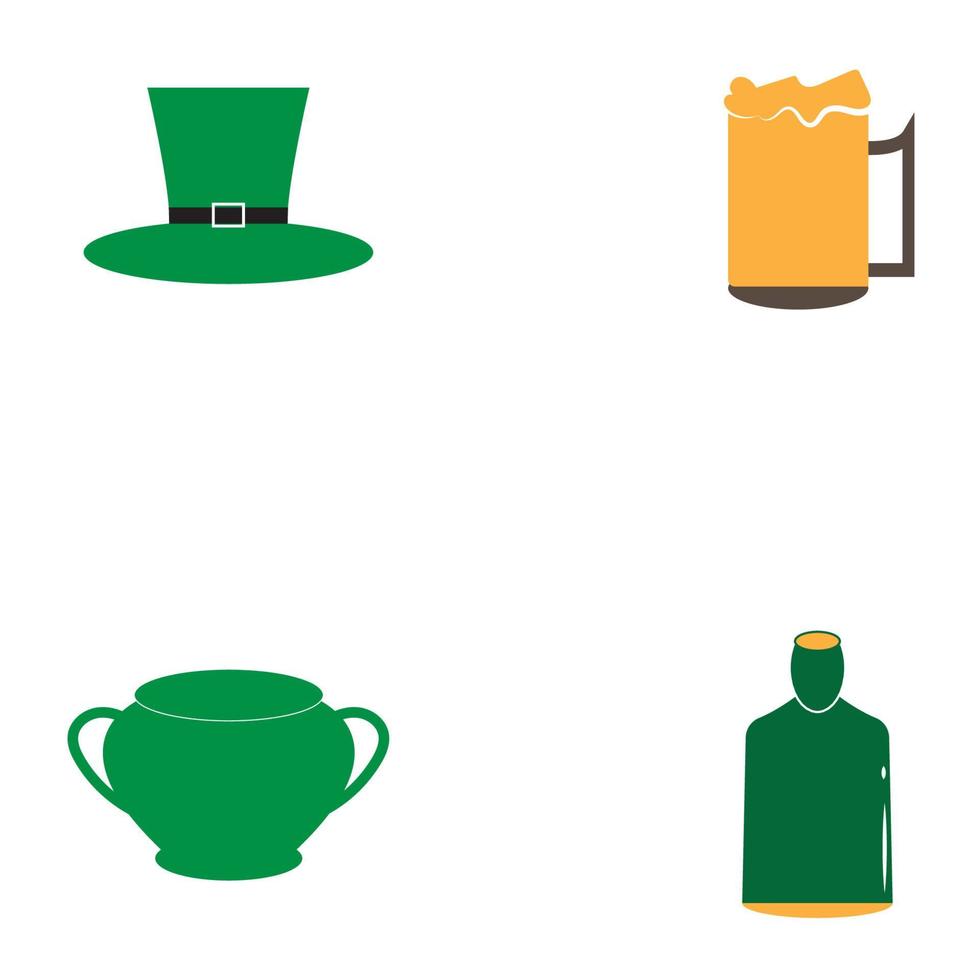 gelukkige st patrick's dag vector vectorillustratie