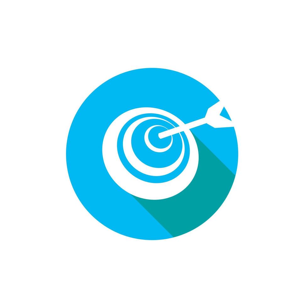 doel pictogram logo sjabloon illustratie vector