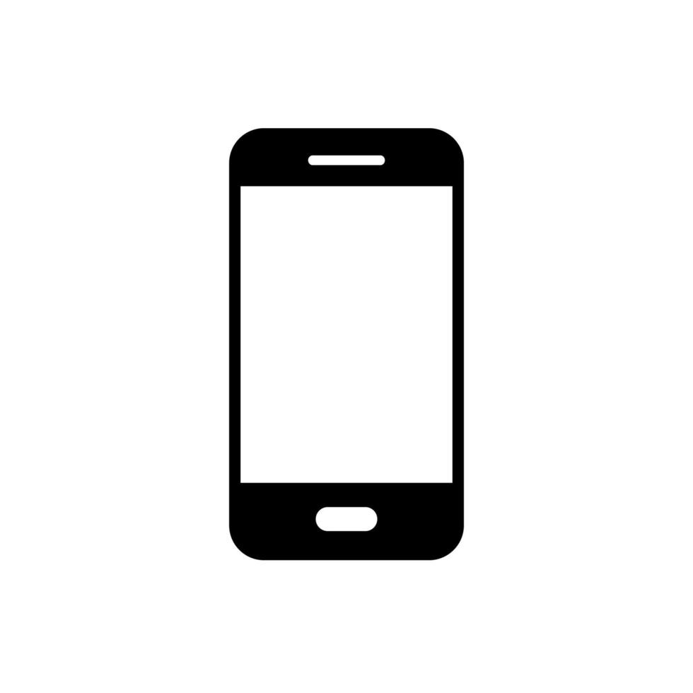 smartphone icoon, mobiele telefoon vectorillustratie vector