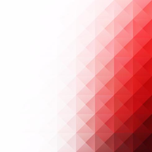 Rode raster mozaïek achtergrond, creatief ontwerpsjablonen vector