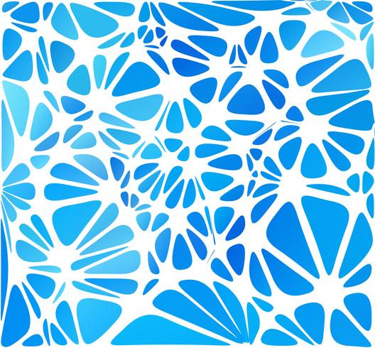 Blauwe moderne stijl, creatieve ontwerpsjablonen vector